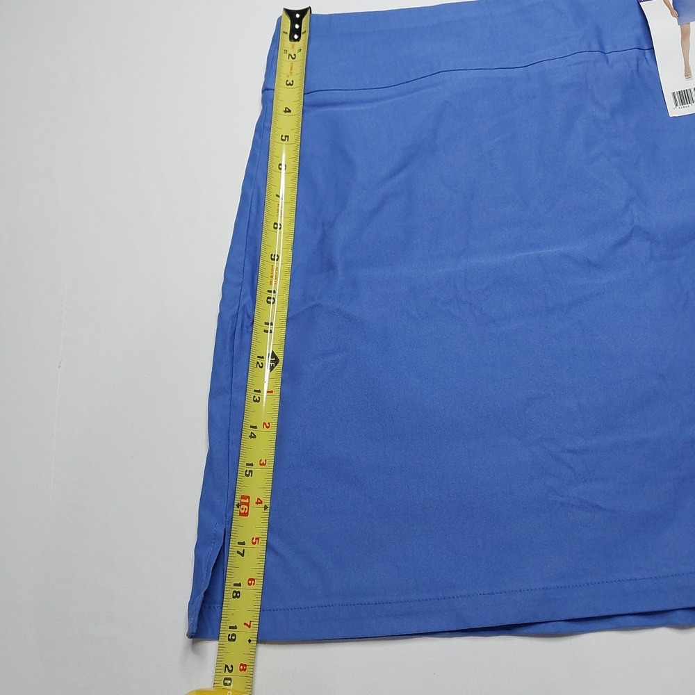 Rafaella Women's Pull-on Stretch Skort Blue XXL - Picture 4 of 8